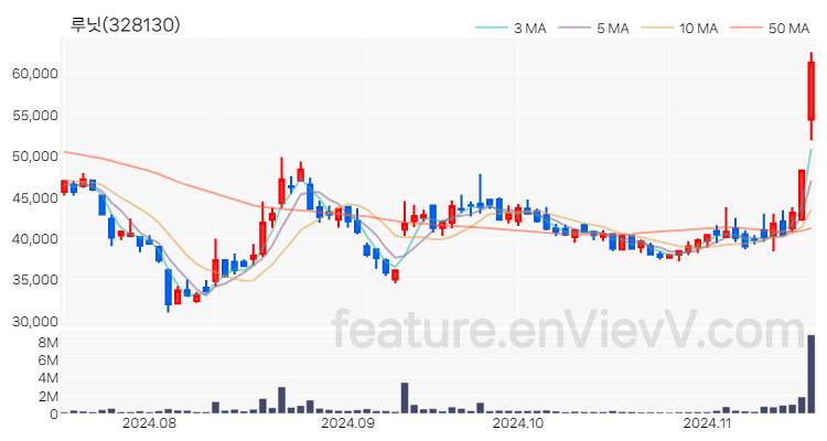 [특징주] 루닛 주가와 차트 분석 2024.11.18